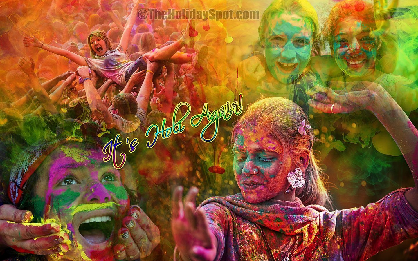 Holi HD Wallpaper, Image Free