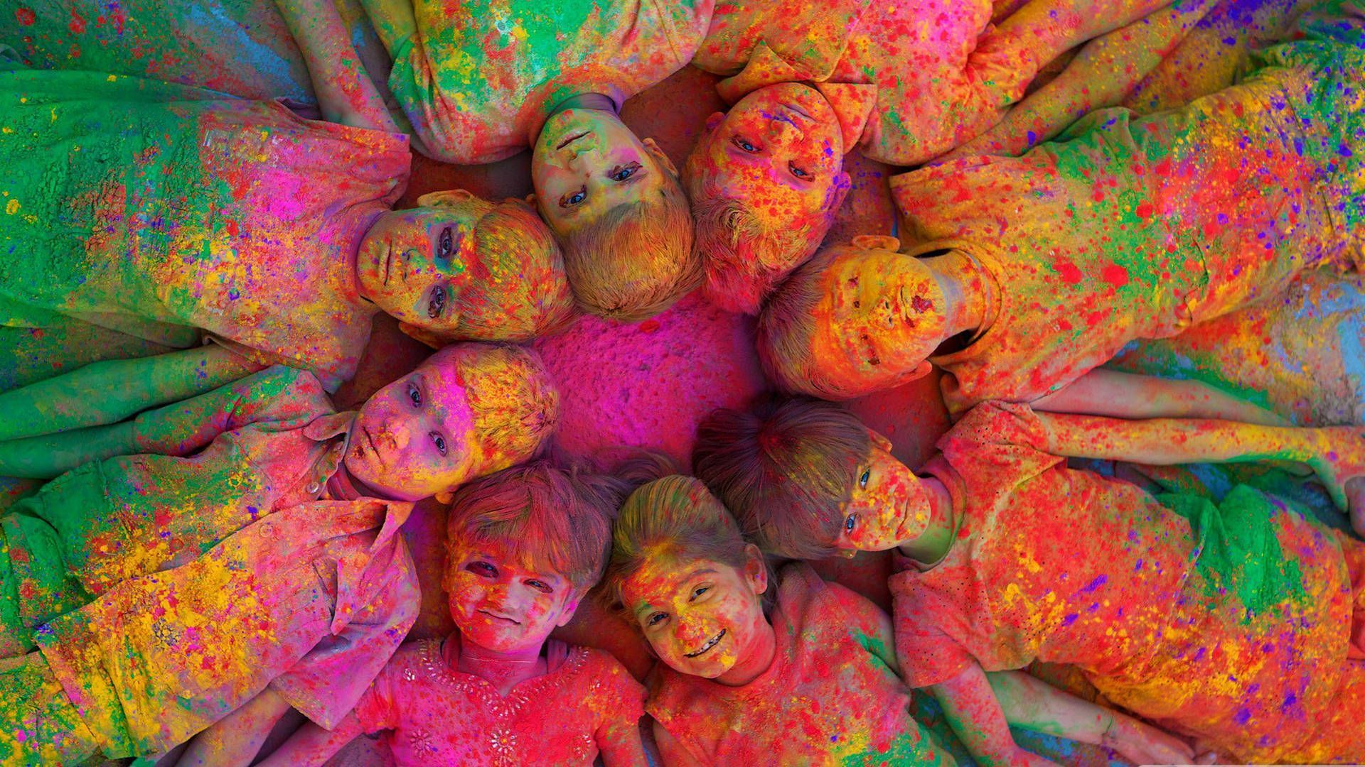 Happy Holi HD Wallpaper