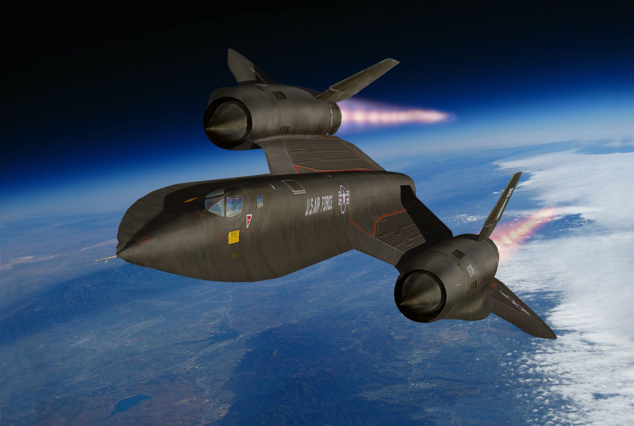 Lockheed SR 71 Blackbird HD Wallpaper And Background