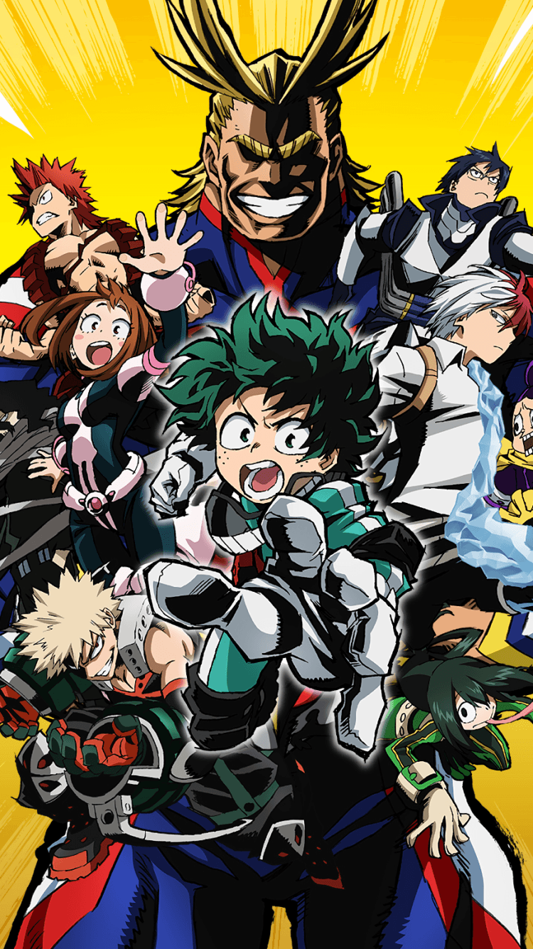 My Hero Academia iPhone Wallpaper Free My Hero Academia iPhone Background - My hero academia, Hero, Hero wallpaper