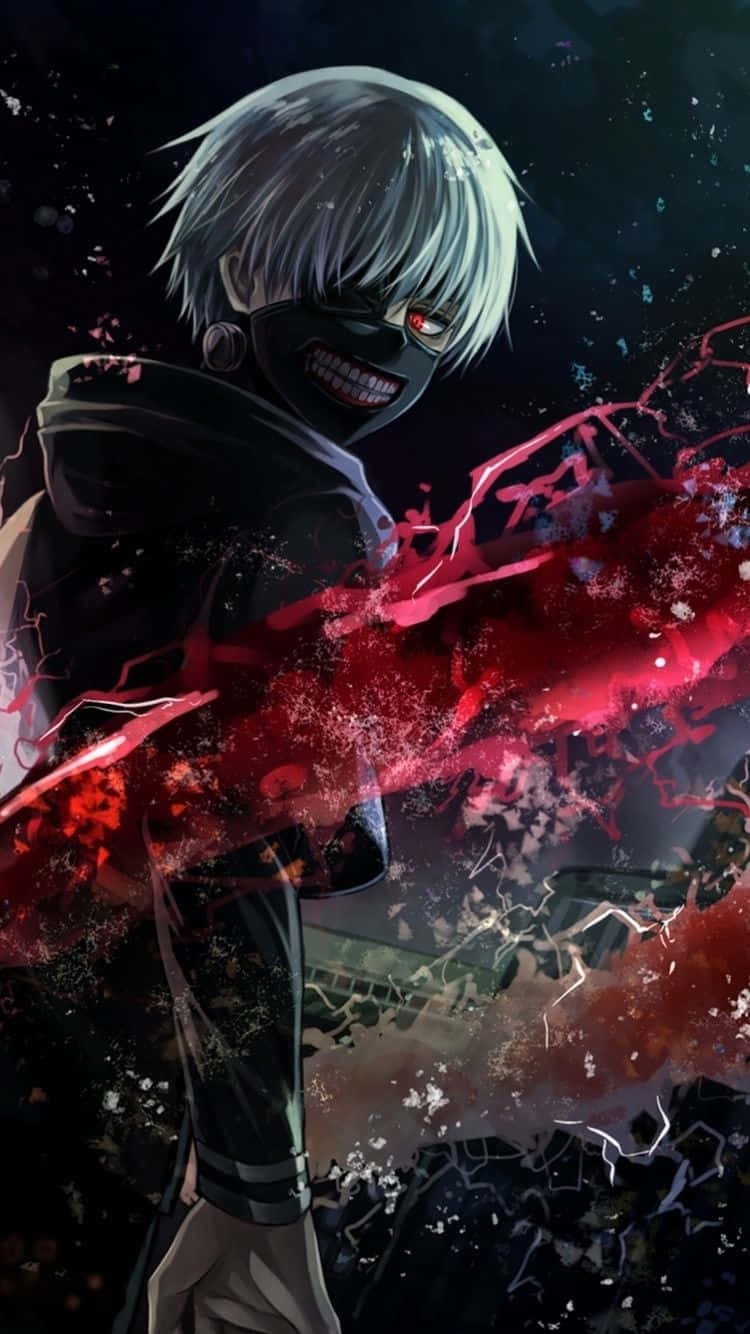 Download iPhone 12 Anime Boy Tokyo Ghoul Wallpaper