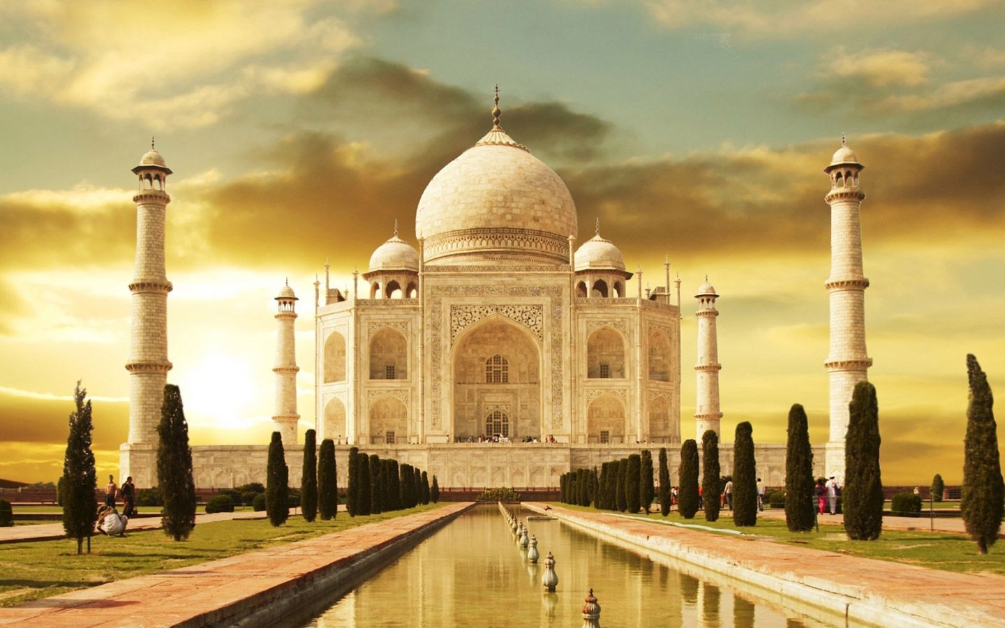 Taj Mahal Computer HD Wallpaper