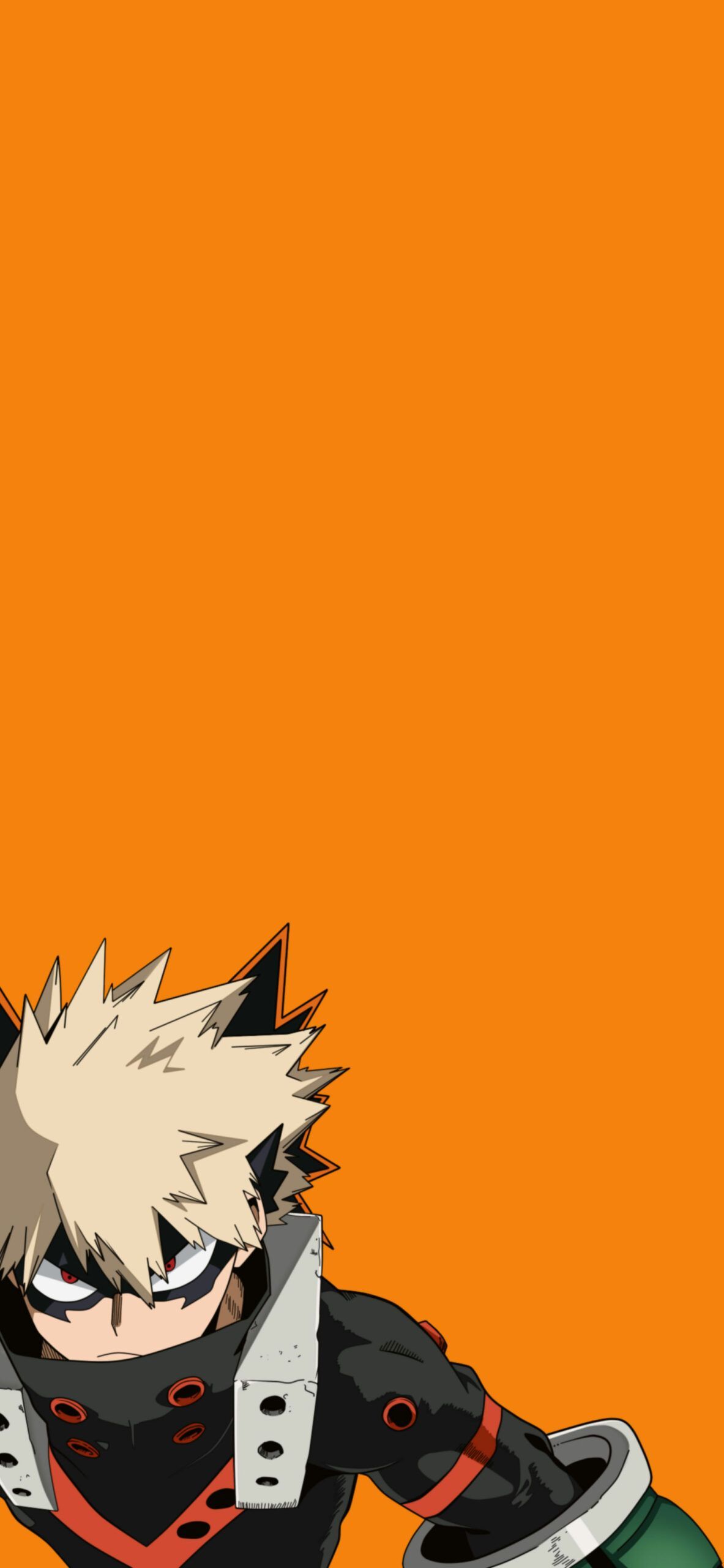 MHA Bakugou Orange Wallpaper MHA Aesthetic Wallpaper