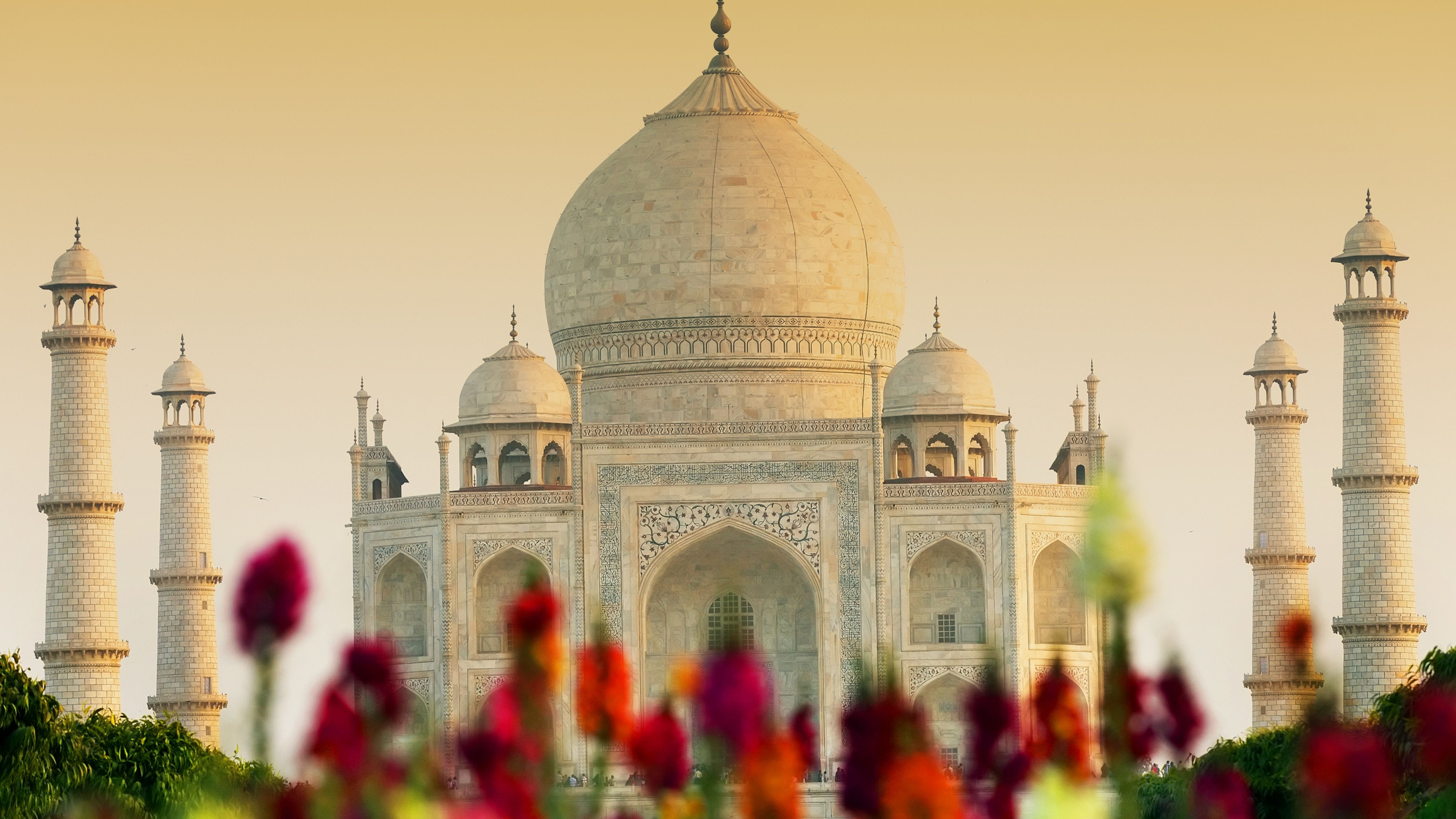 Taj Mahal Wallpaper 4K, Agra, India