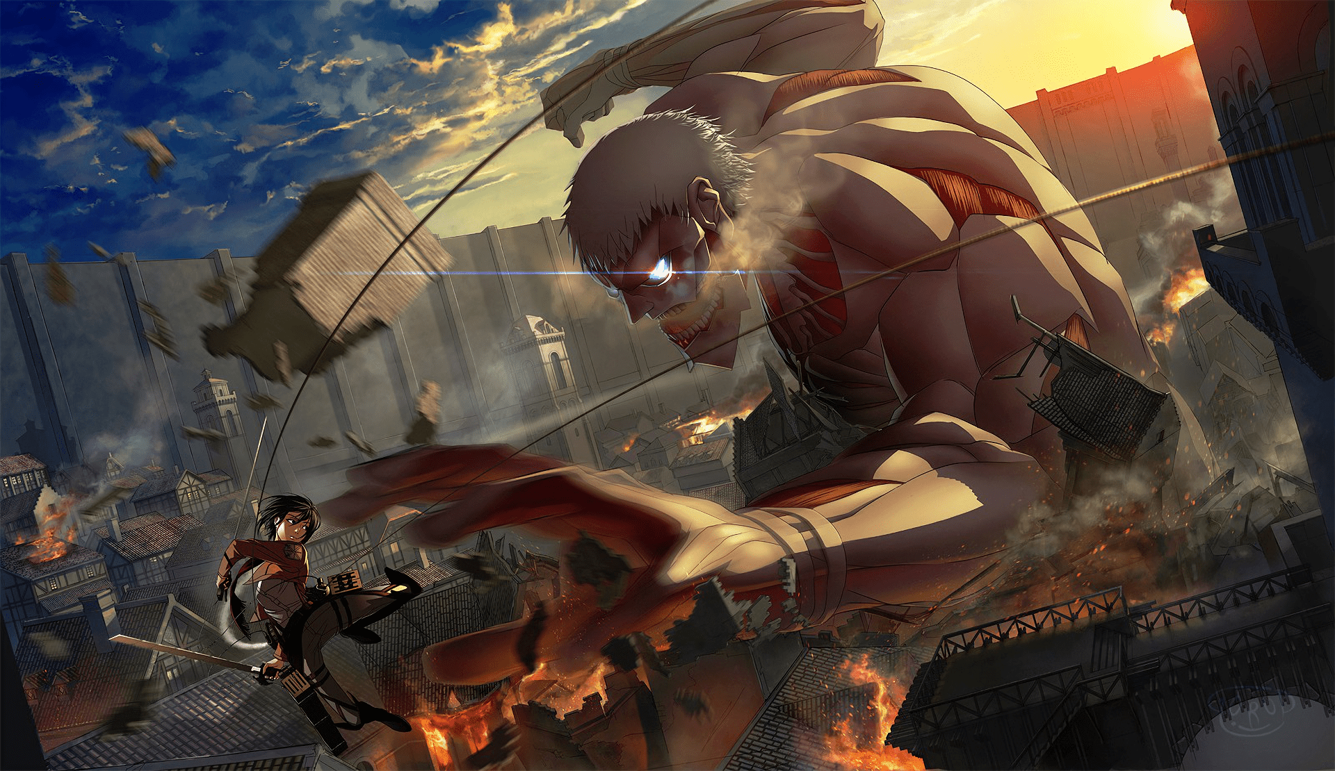 Anime Attack On Titan HD Wallpaper and Background