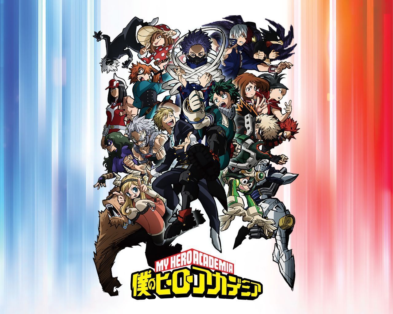 My Hero Academia Season 5 Promo Art Wallpaper with Monocle