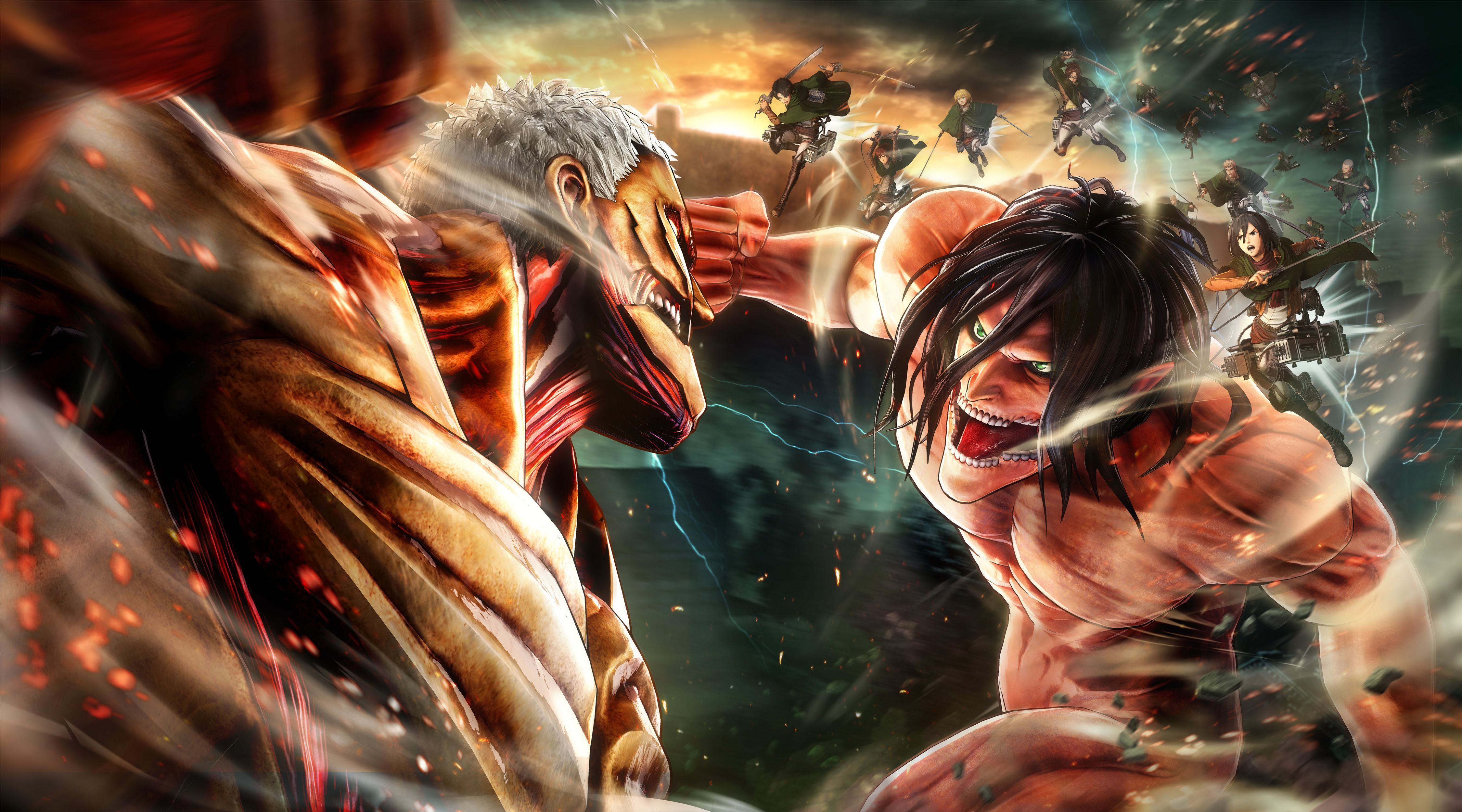 Attack On Titan HD Games, 4k Wallpaper, Image, Background, Photo and Picture