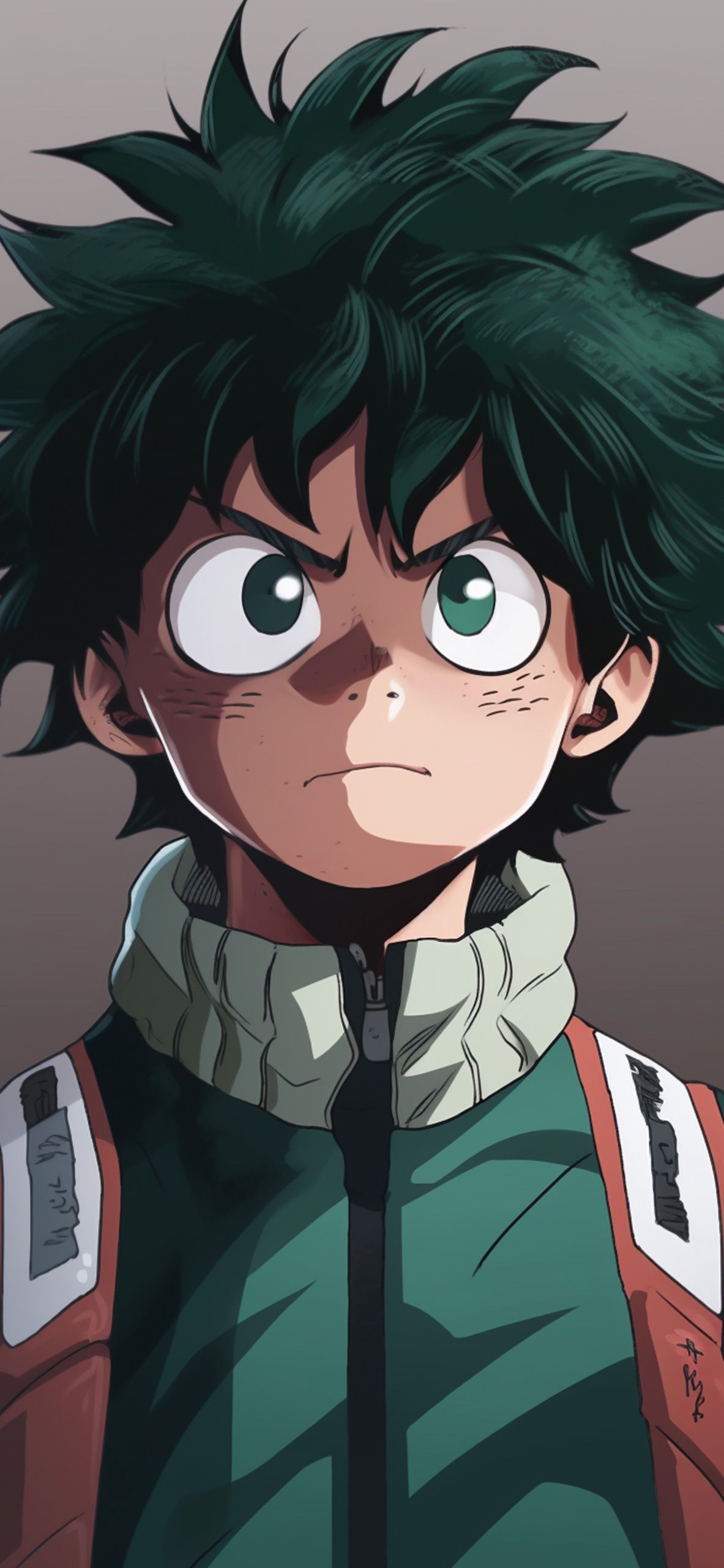 My Hero Academia Deku Grey Wallpaper Wallpaper iPhone