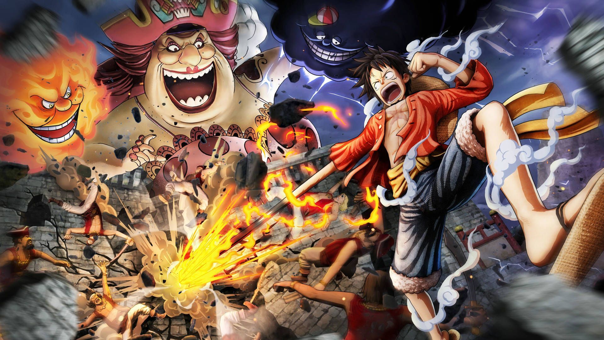 Download Big Mom of The Pirates joins the One Piece adventure Wallpaper