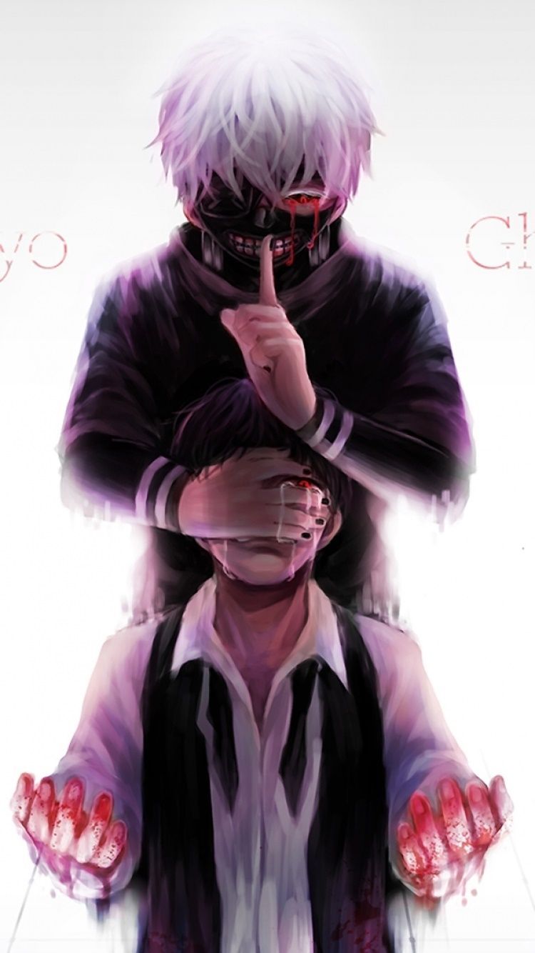 Wallpaper / Anime Tokyo Ghoul Phone Wallpaper, Ken Kaneki, 750x1334 free download