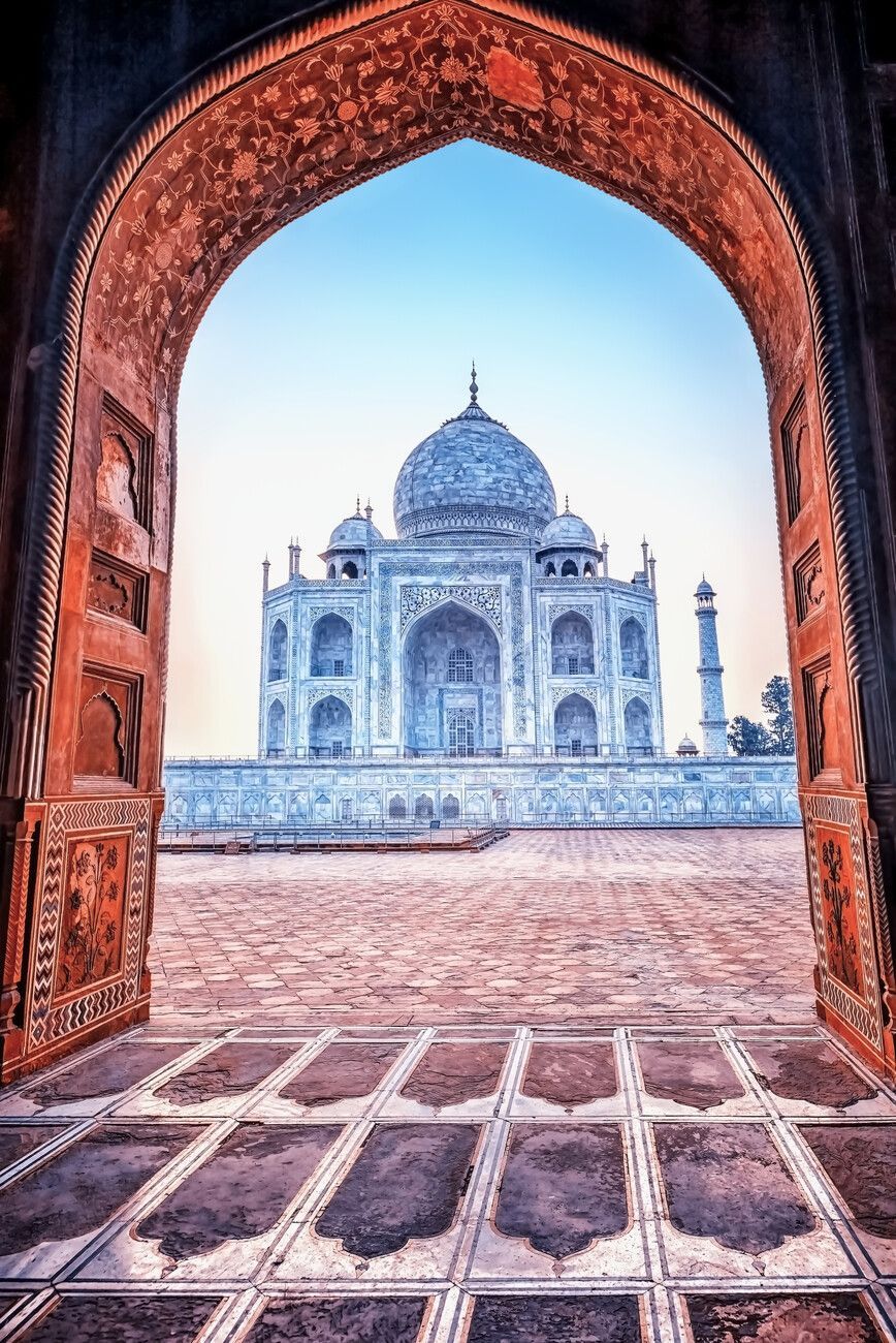 Taj Mahal Architecture Wall Mural