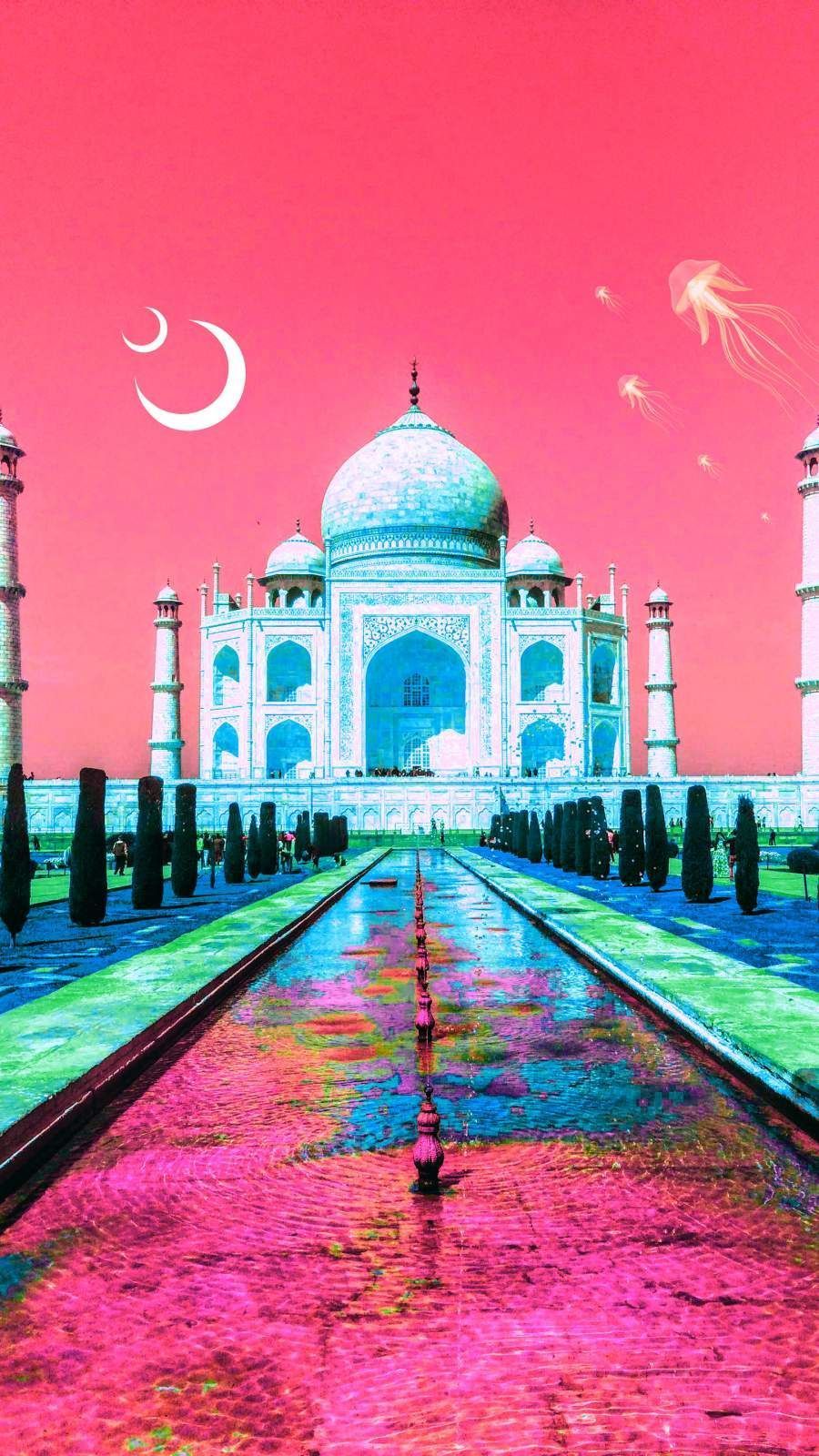 Taj Mahal Love iPhone Wallpaper. iPhone wallpaper, Taj mahal, iPad wallpaper