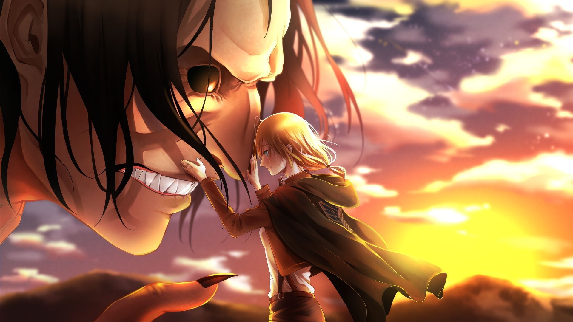 Attack On Titan Mina Carolina Laptop Full HD 1080P HD 4k Wallpaper, Image, Background, Photo and Picture