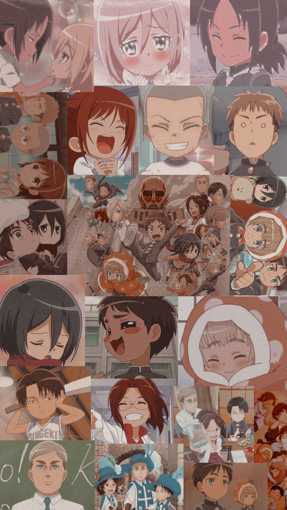 Aot Junior High Wallpaper. Aot wallpaper, Friend anime, Cute anime wallpaper