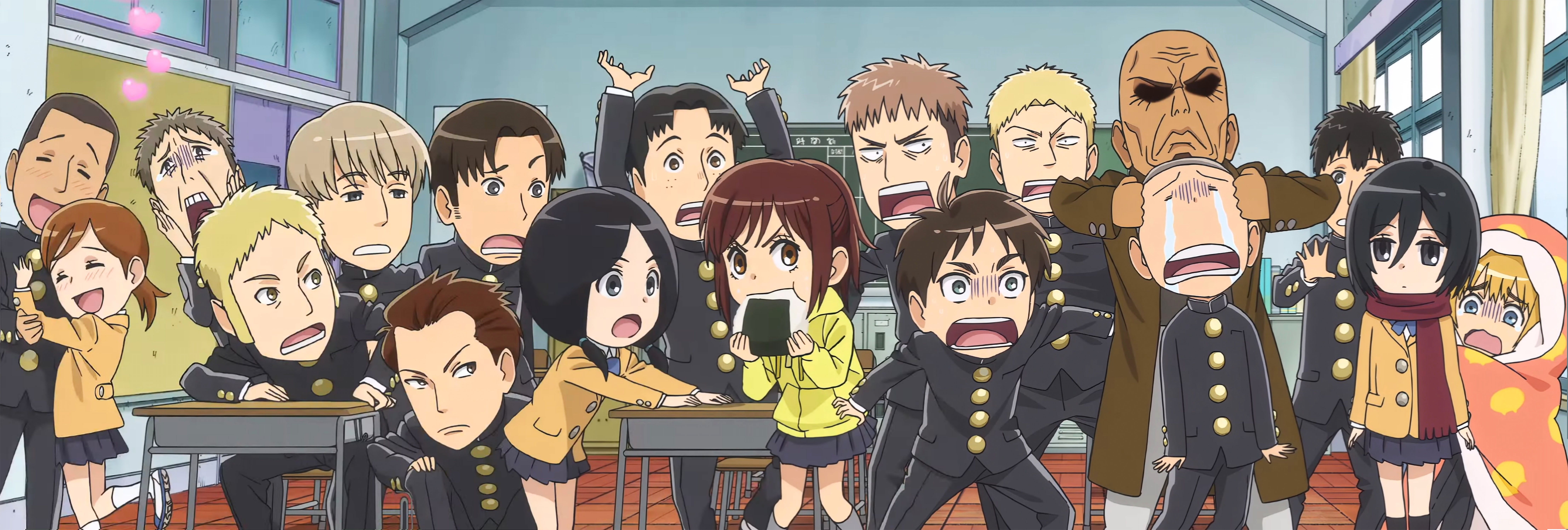 Shingeki! Kyojin Chuugakkou (Attack On Titan: Junior High) on Titan Anime Image Board