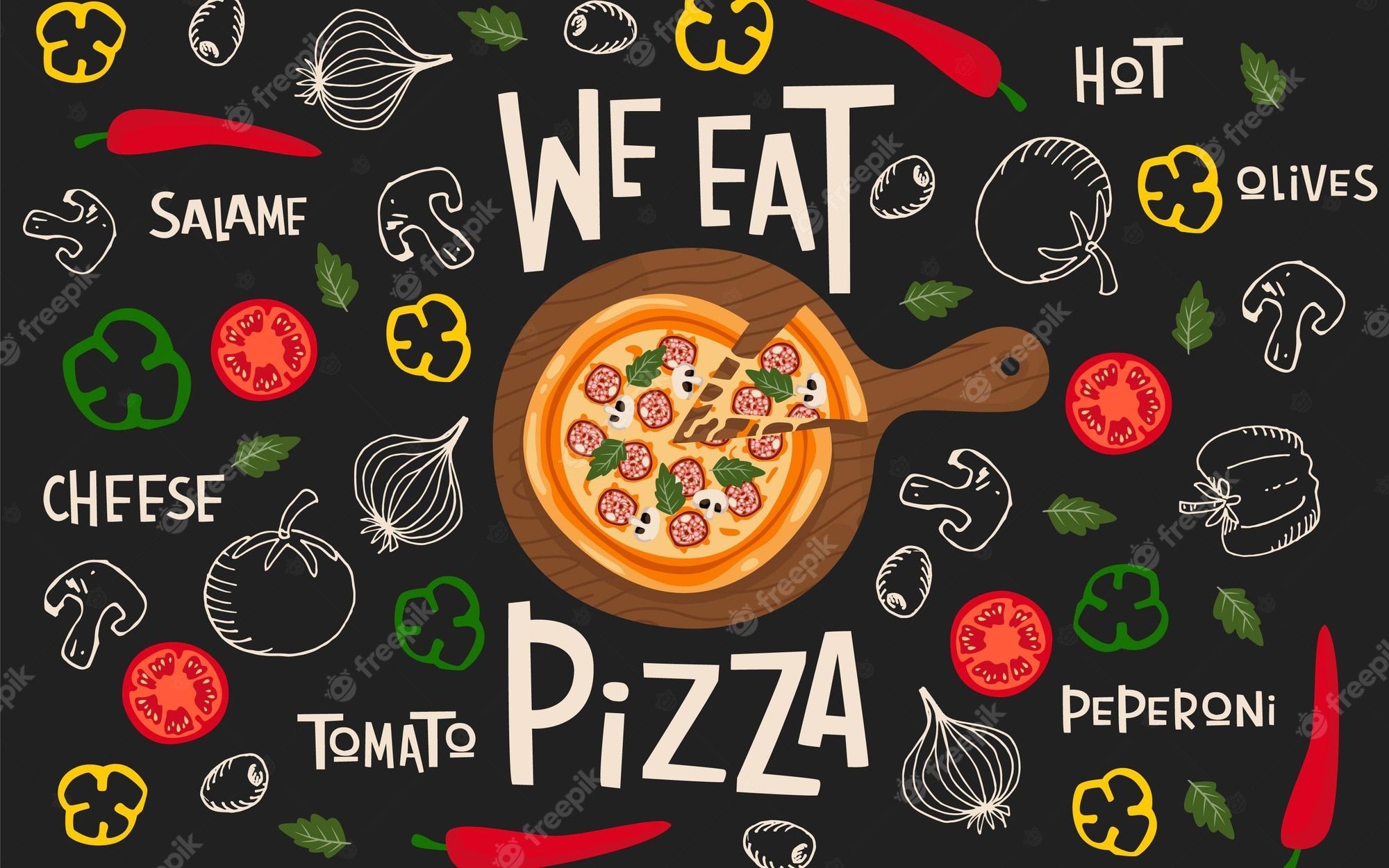 Pizza Wallpaper Image