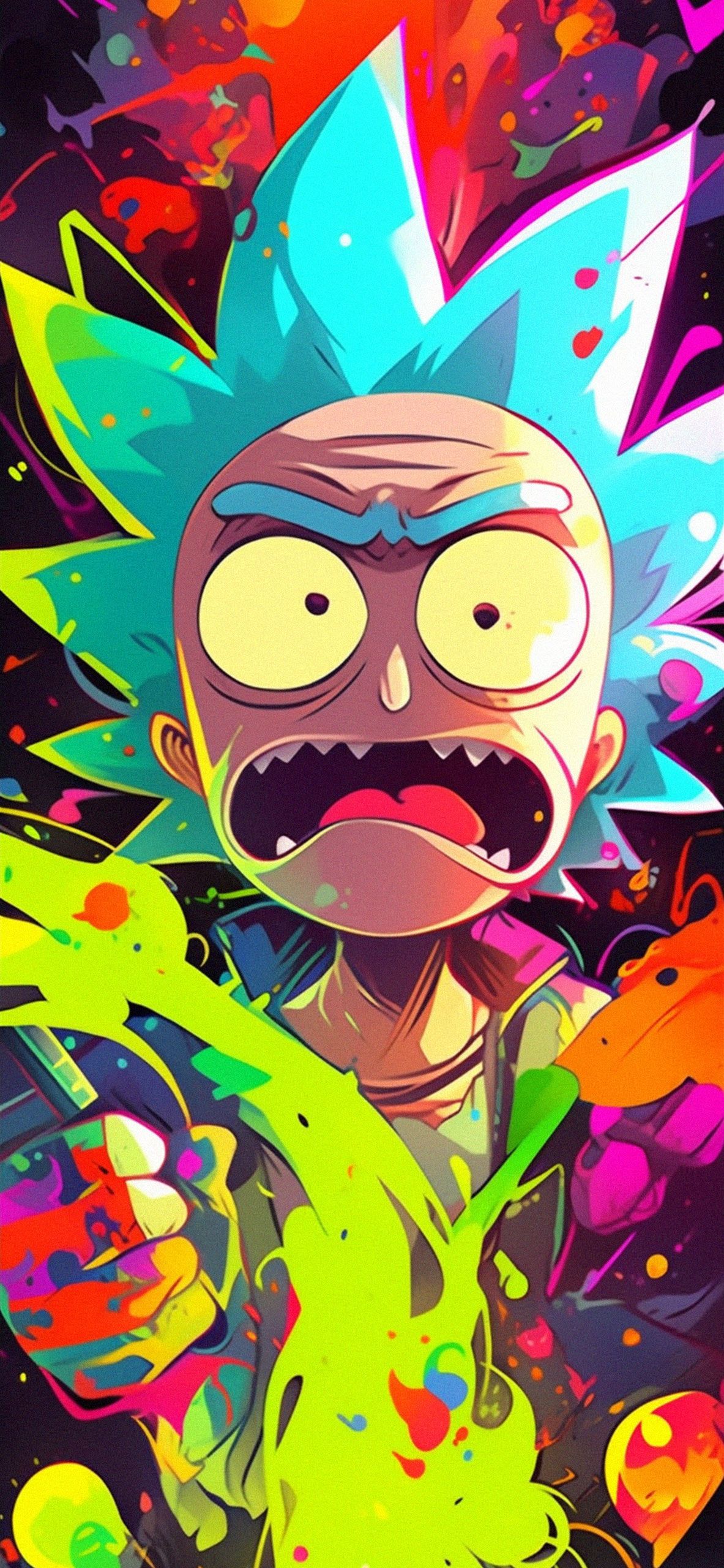 Cool Rick and Morty Wallpaper Sanchez Wallpaper iPhone