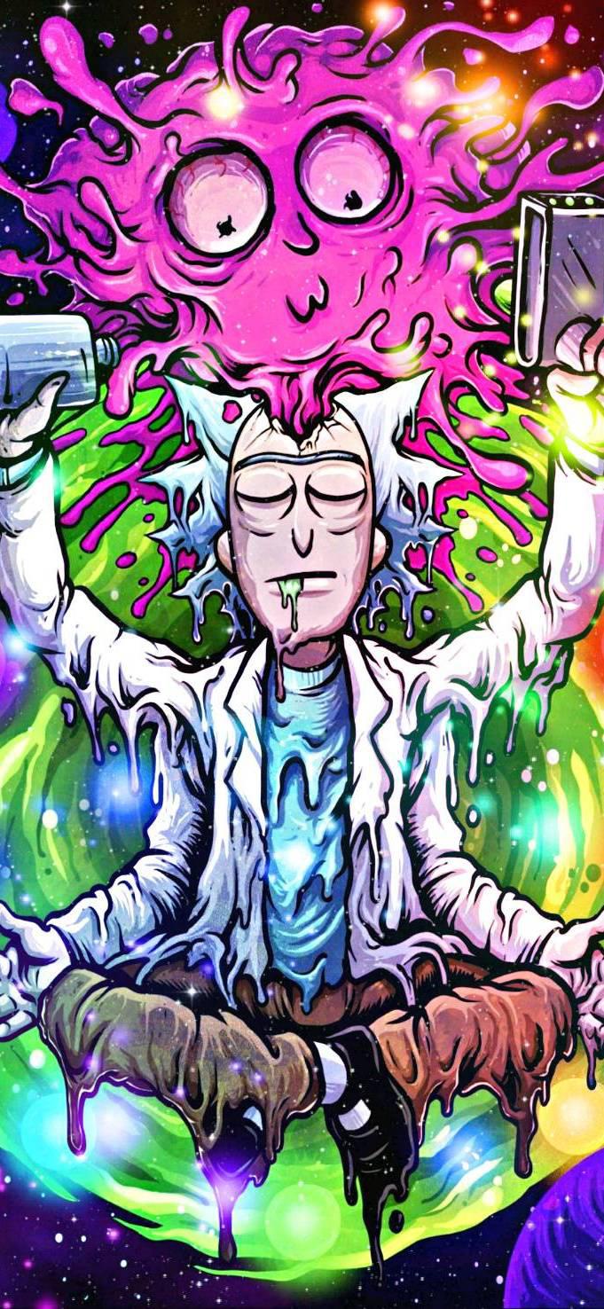 Spiritual Rick and Morty wallpaper for Smartphones