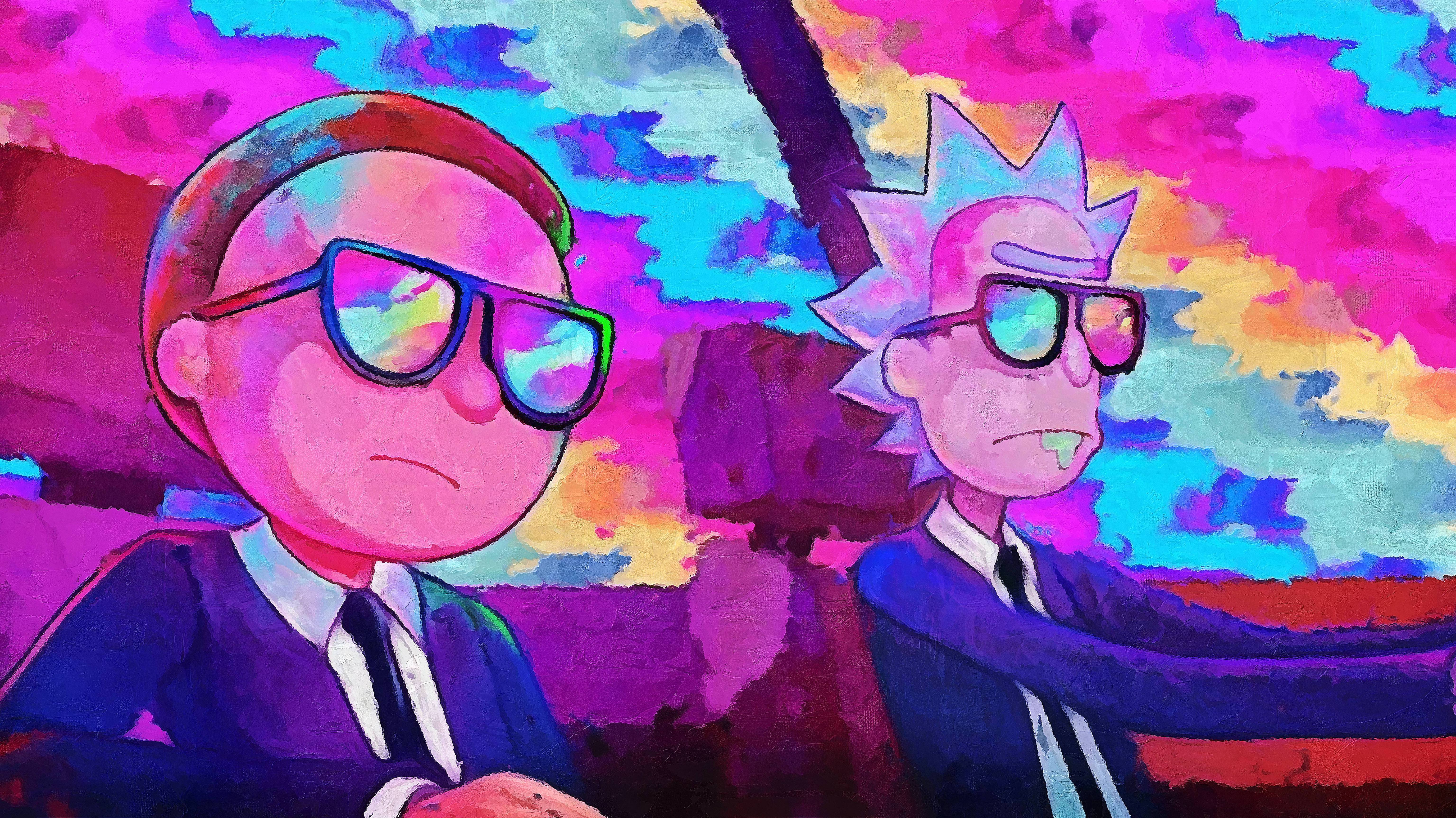 Rick And Morty 4K Wallpaper