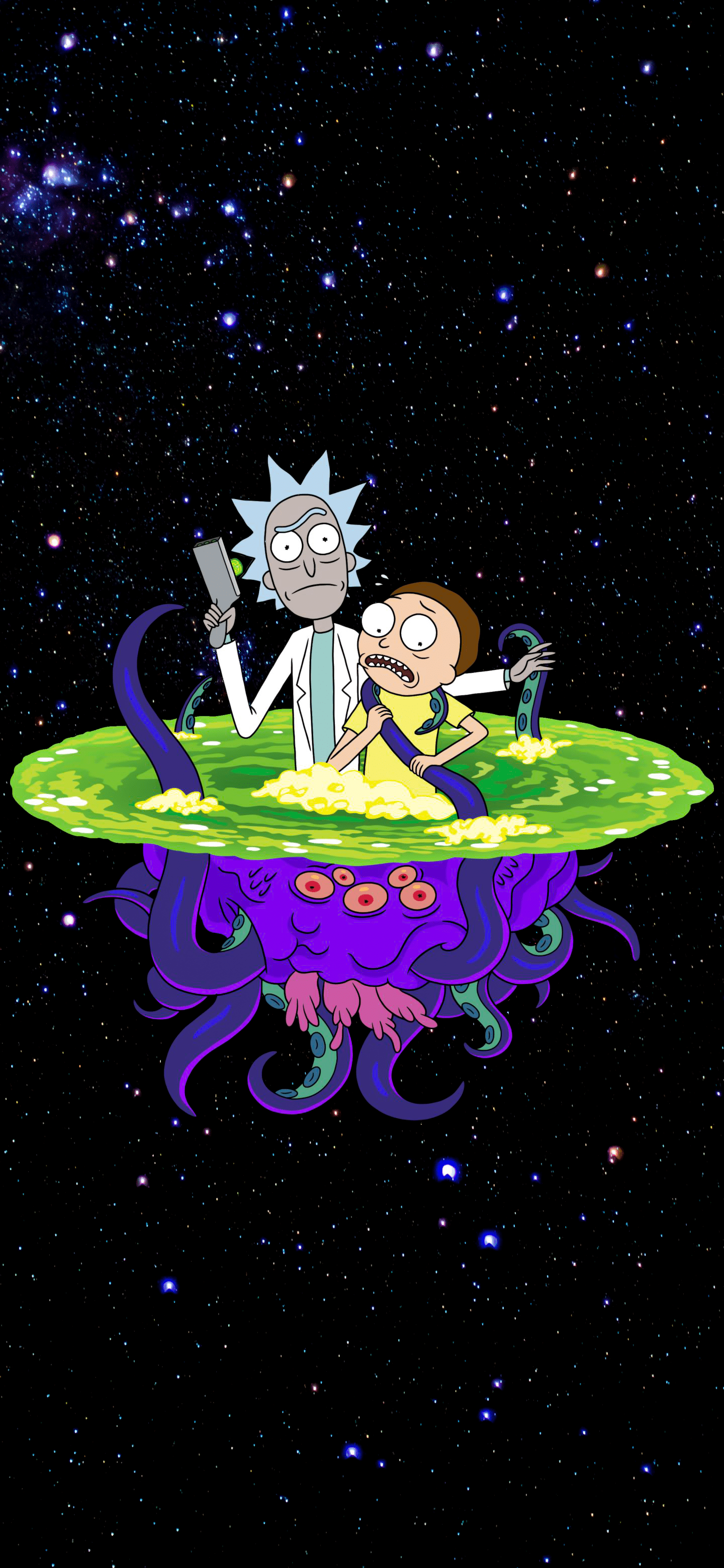 Rick and Morty Wallpaper for iPhone and Android