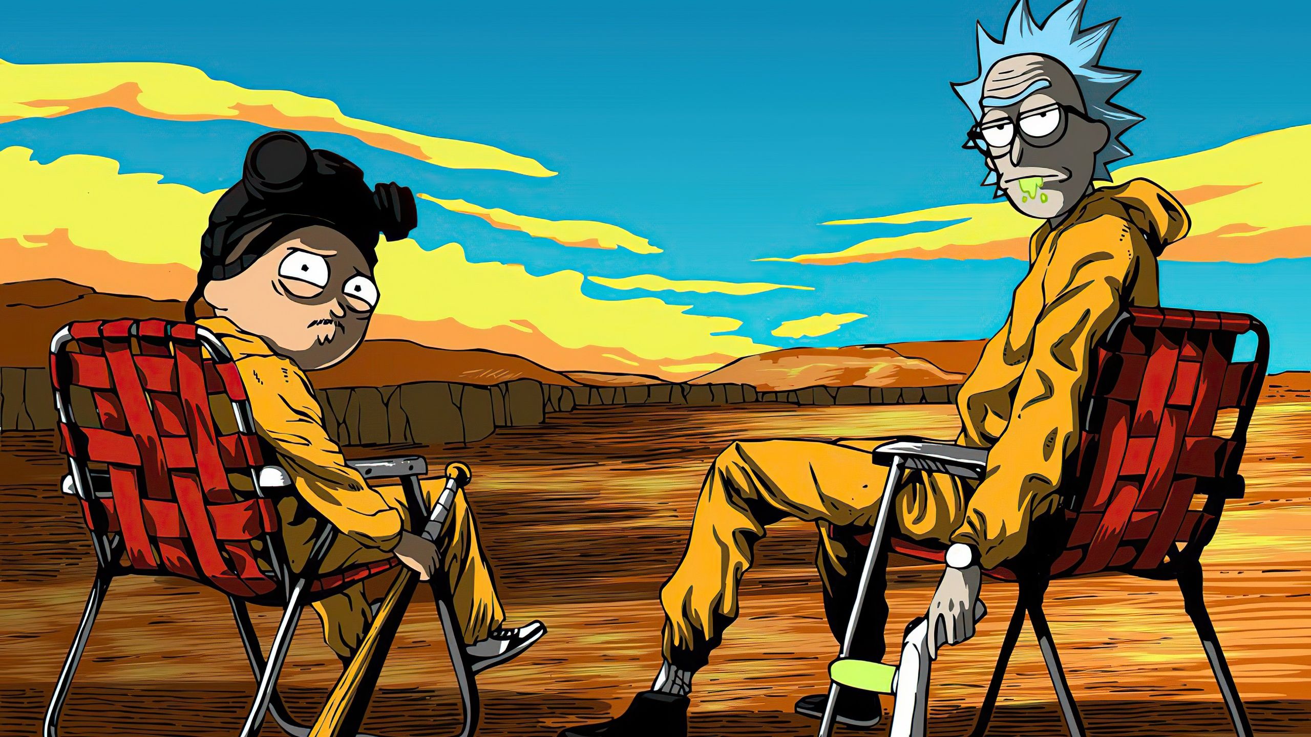 Rick and Morty Wallpaper 4K, Breaking Bad, TV series