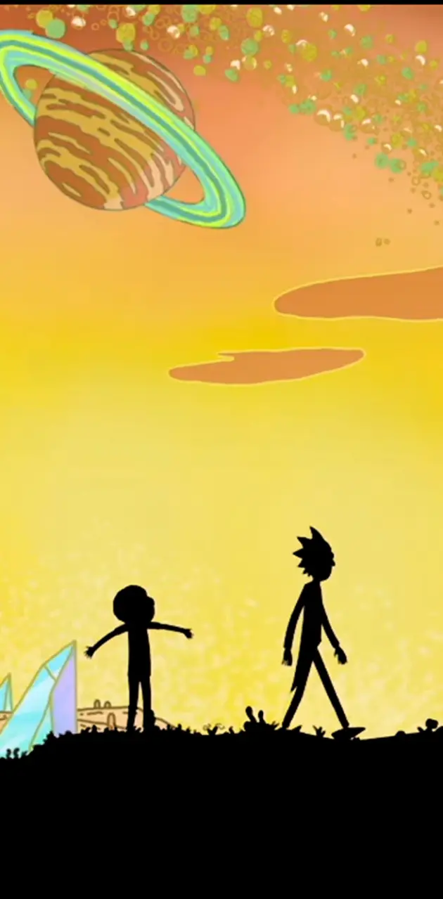 Rick and morty wallpaper