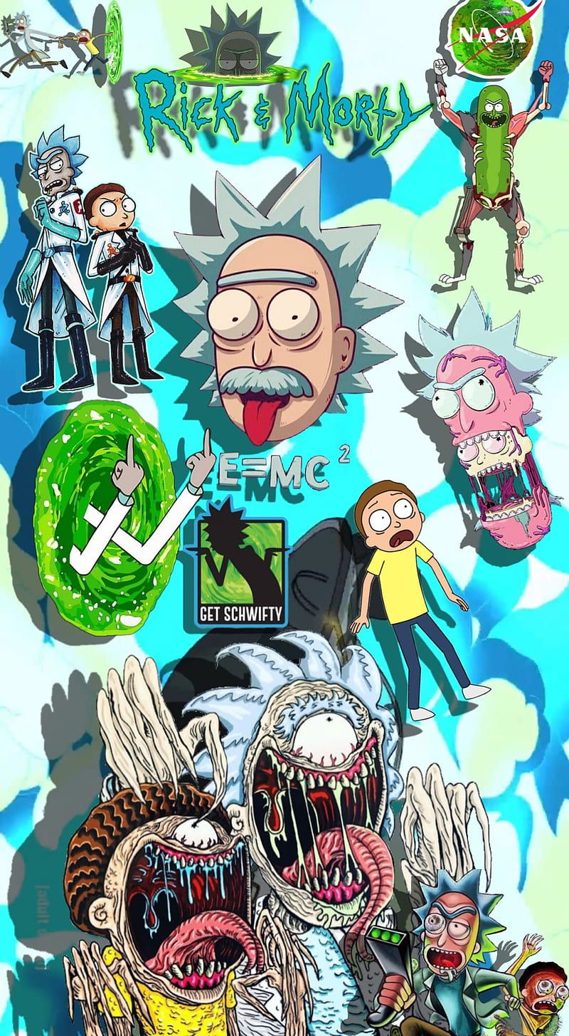 HD rick and morty wallpaper