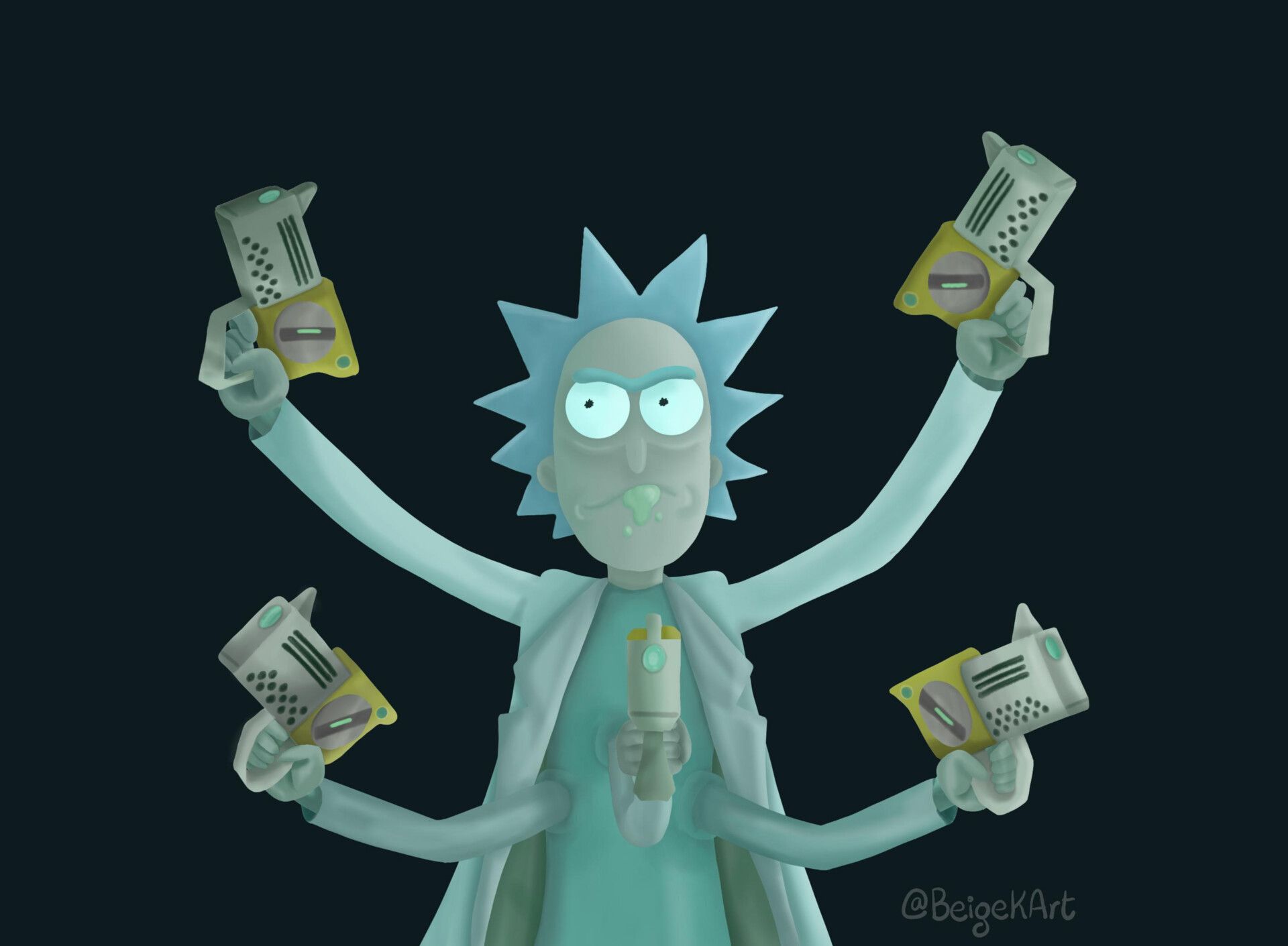 Rick and Morty: NRM FanArt