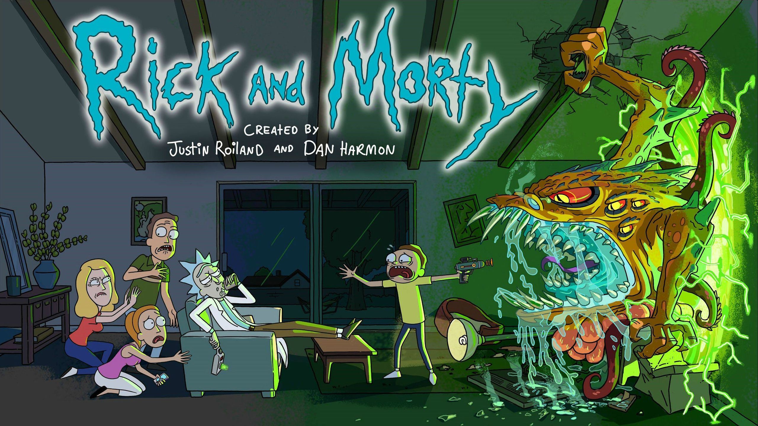 Rick Sanchez Morty Smith Summer Smith Beth Smith Jerry Smith HD Rick and Morty Wallpaper