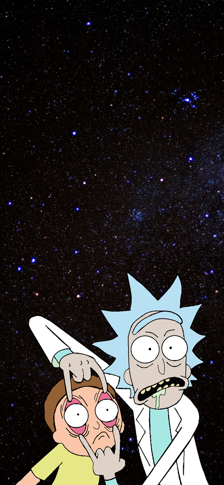 rick and morty wallpaper. iPhone wallpaper rick and morty, Rick and morty drawing, Rick and morty poster