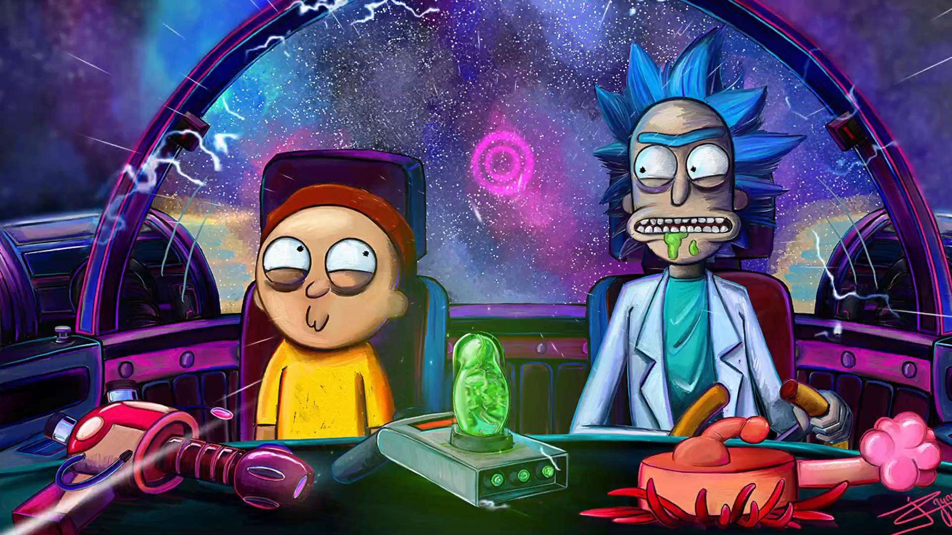 Rick And Morty Live Wallpaper 4K & HD