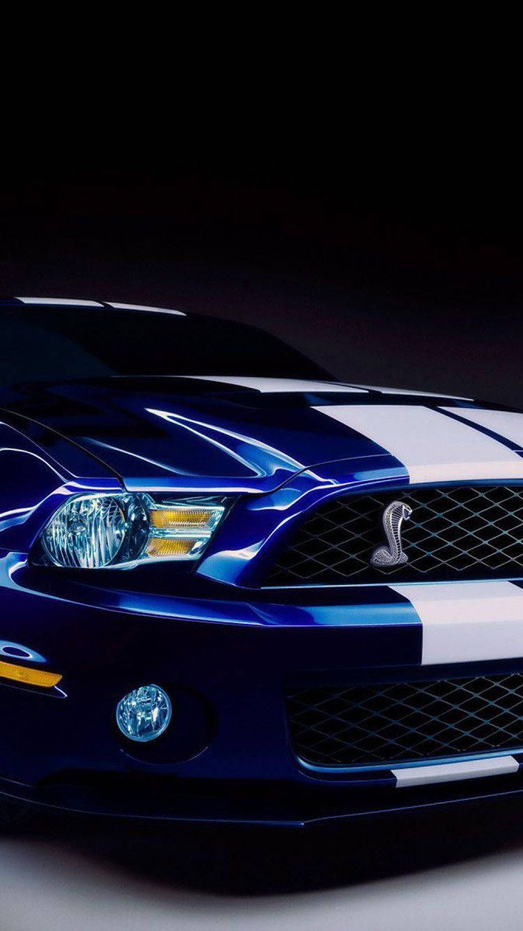 Download Ford Mustang Shelby Gt500 iPhone Car Wallpaper