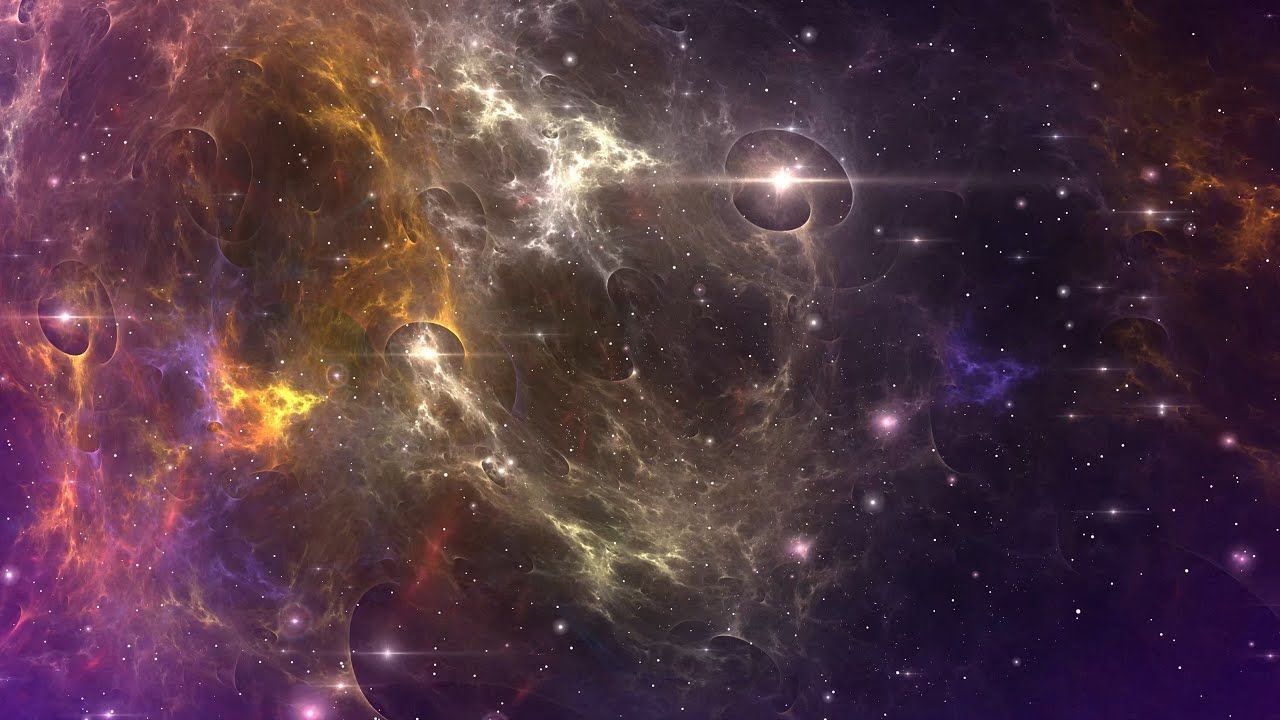 Multicolor Space Galaxy ✦1 Hour Universe Wallpaper✦ Longest FREE Motion Background HD 4K 60fps - 