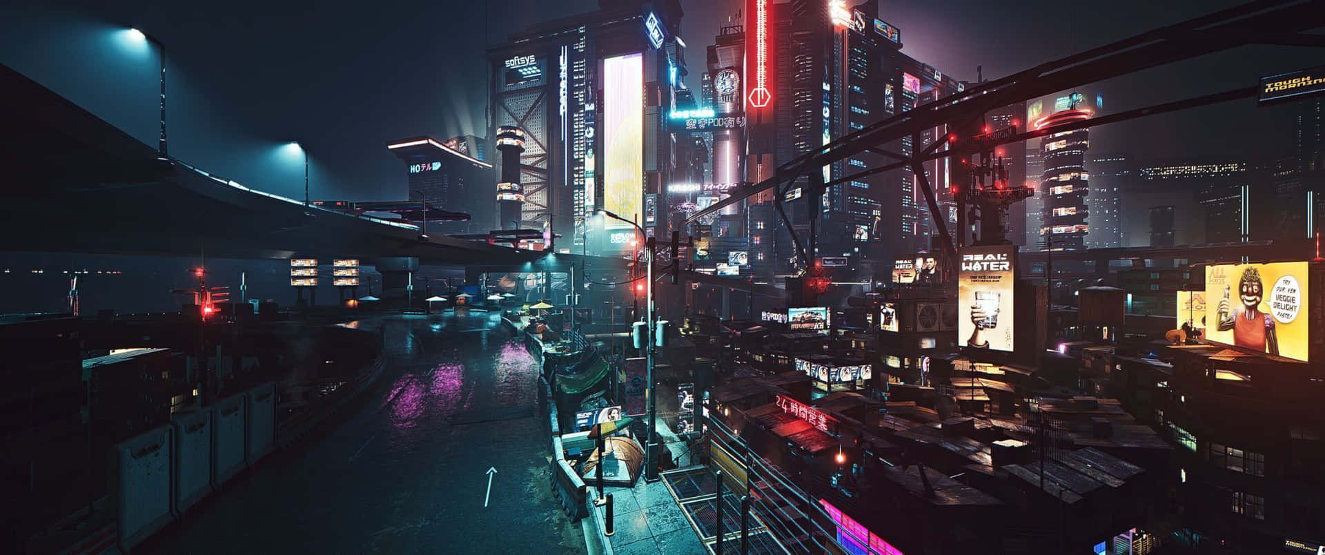 1440p Cyberpunk 2077 Background