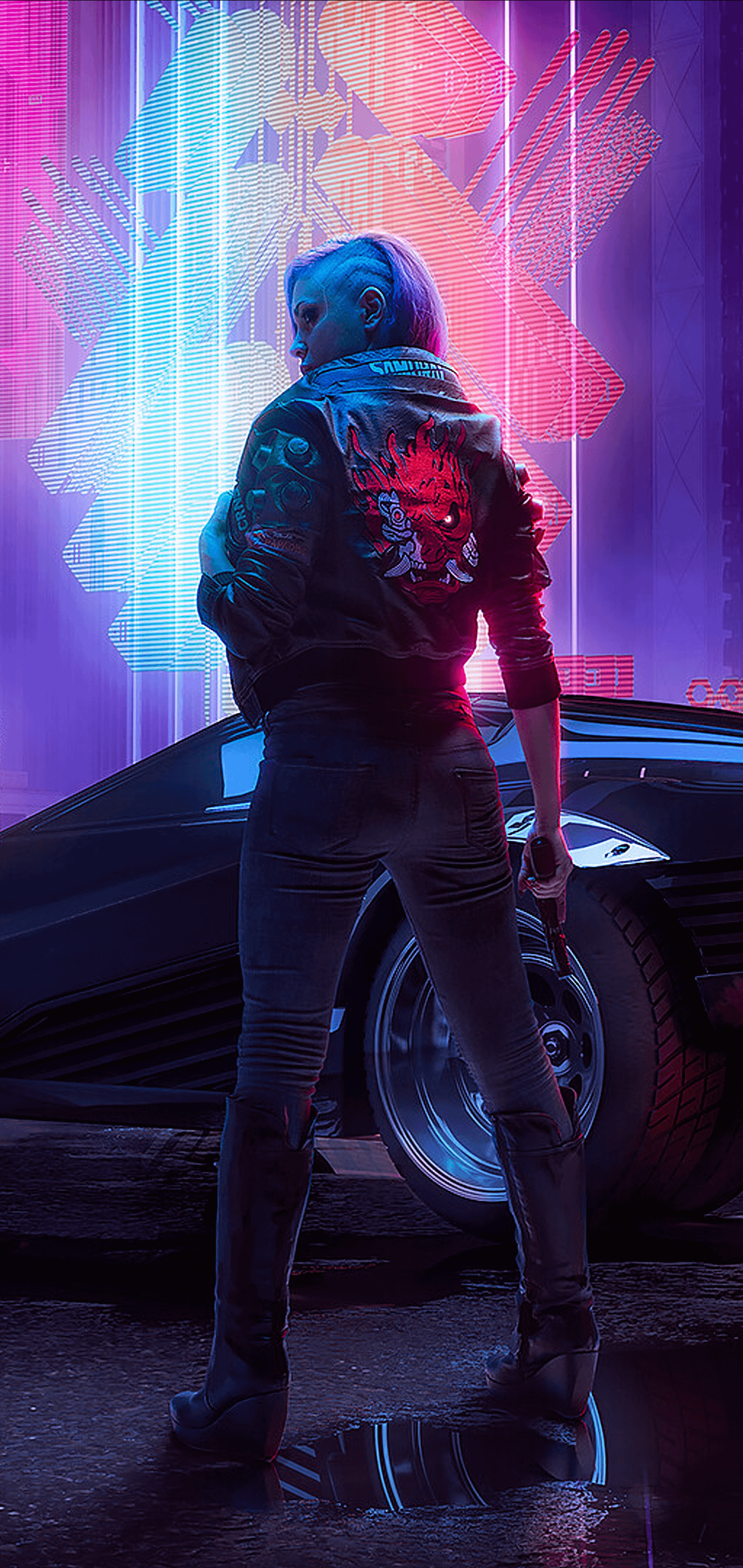 Cyberpunk 2077 Wallpaper Optimized for Galaxy Note (1440x3040)