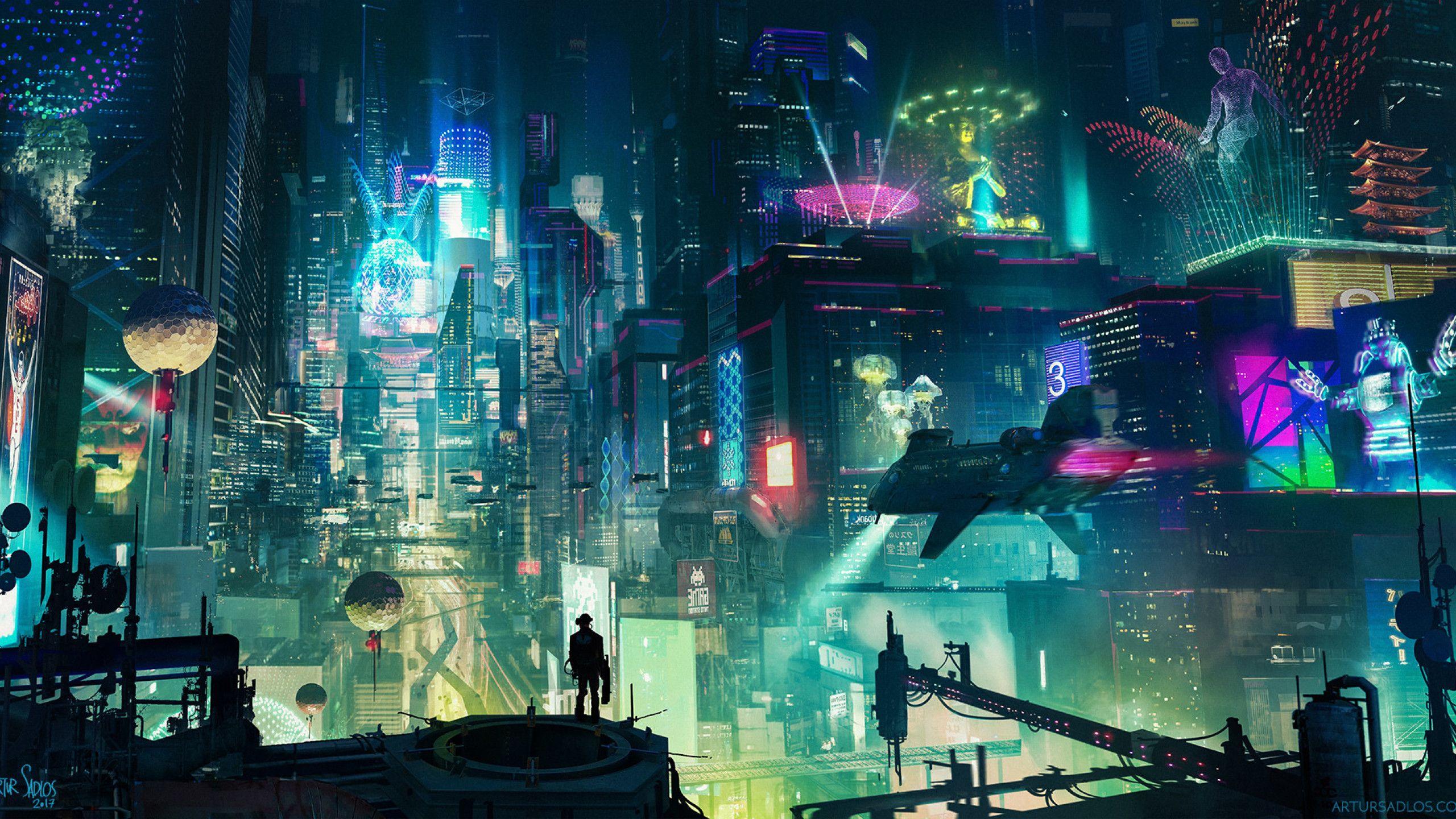 Night City Cyberpunk Wallpaper