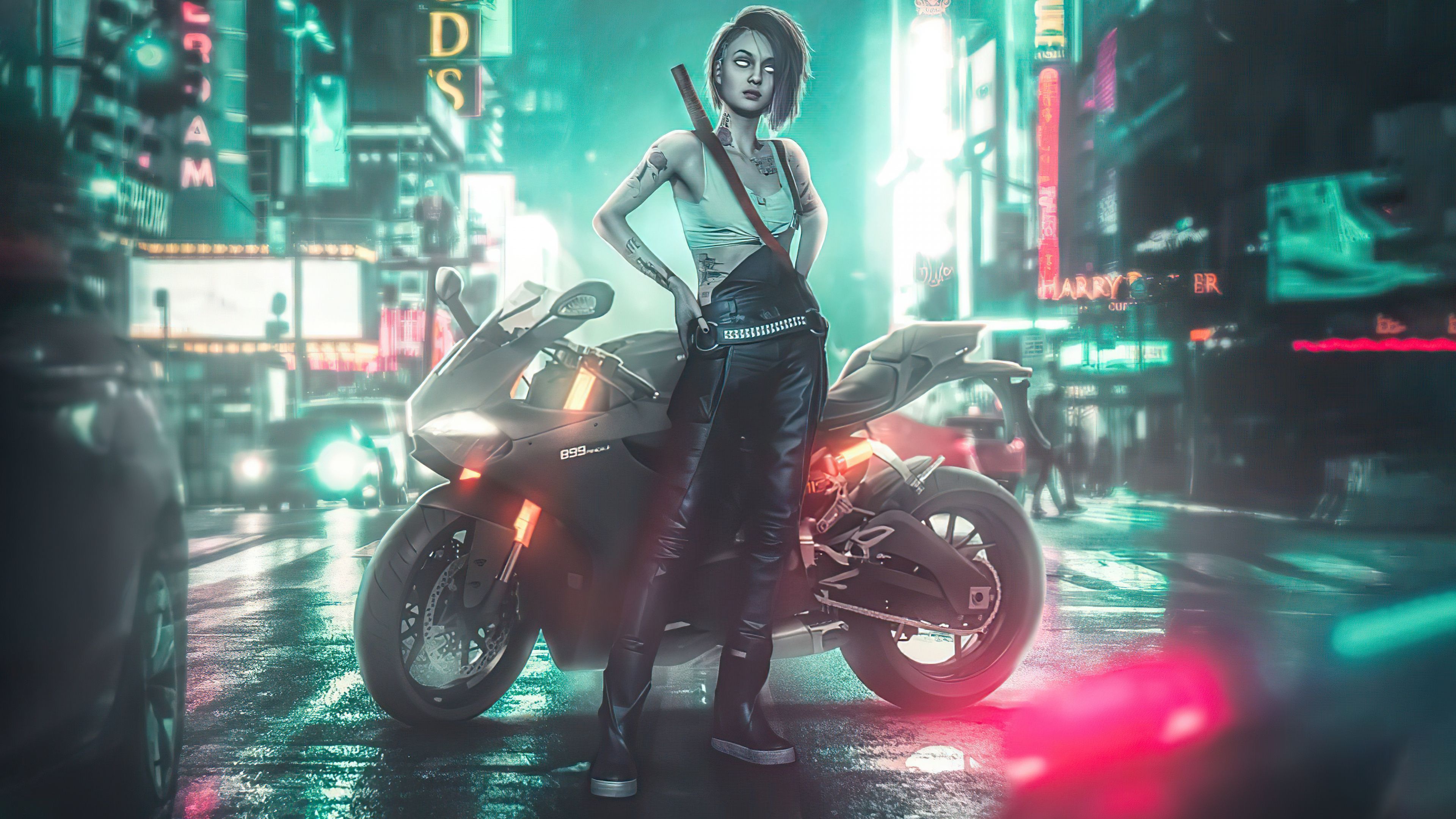 Cyberpunk 2077 4K Ultra HD Wallpaper, HD Cyberpunk 2077 3840x2160 Background, Free Image Download