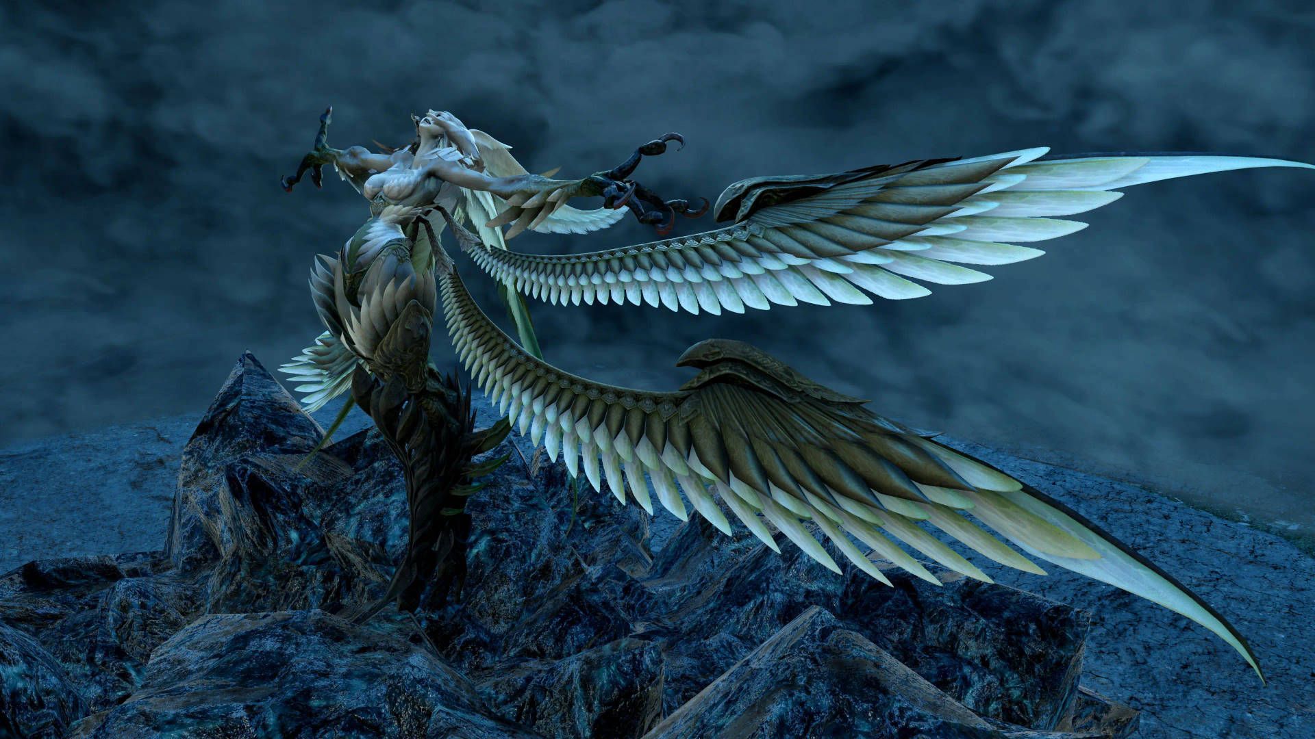 Download Final Fantasy Garuda Being Summoned Wallpaper - Final Fantasy XVI