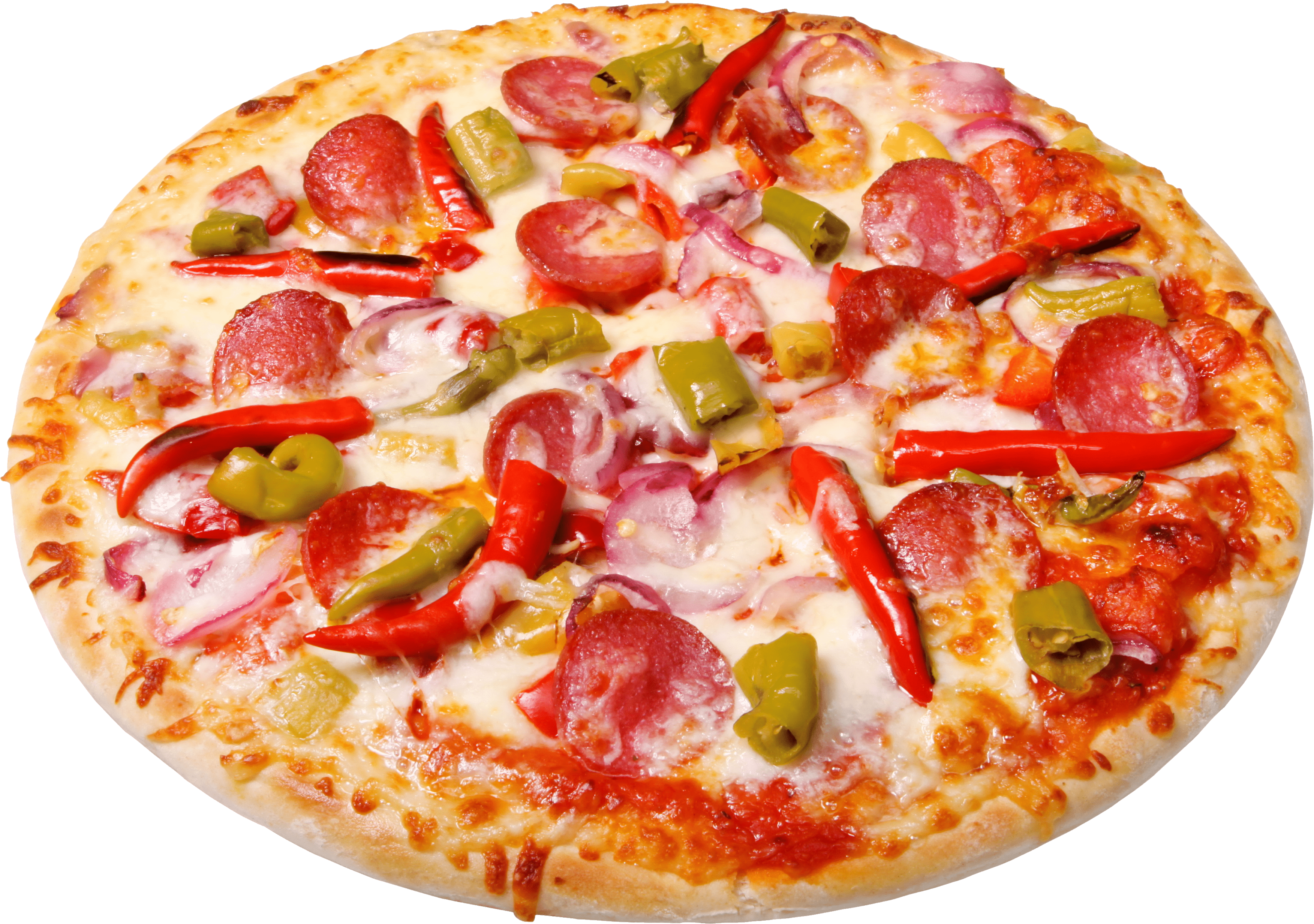 Pizza PNG transparent image download, size: 3505x2465px