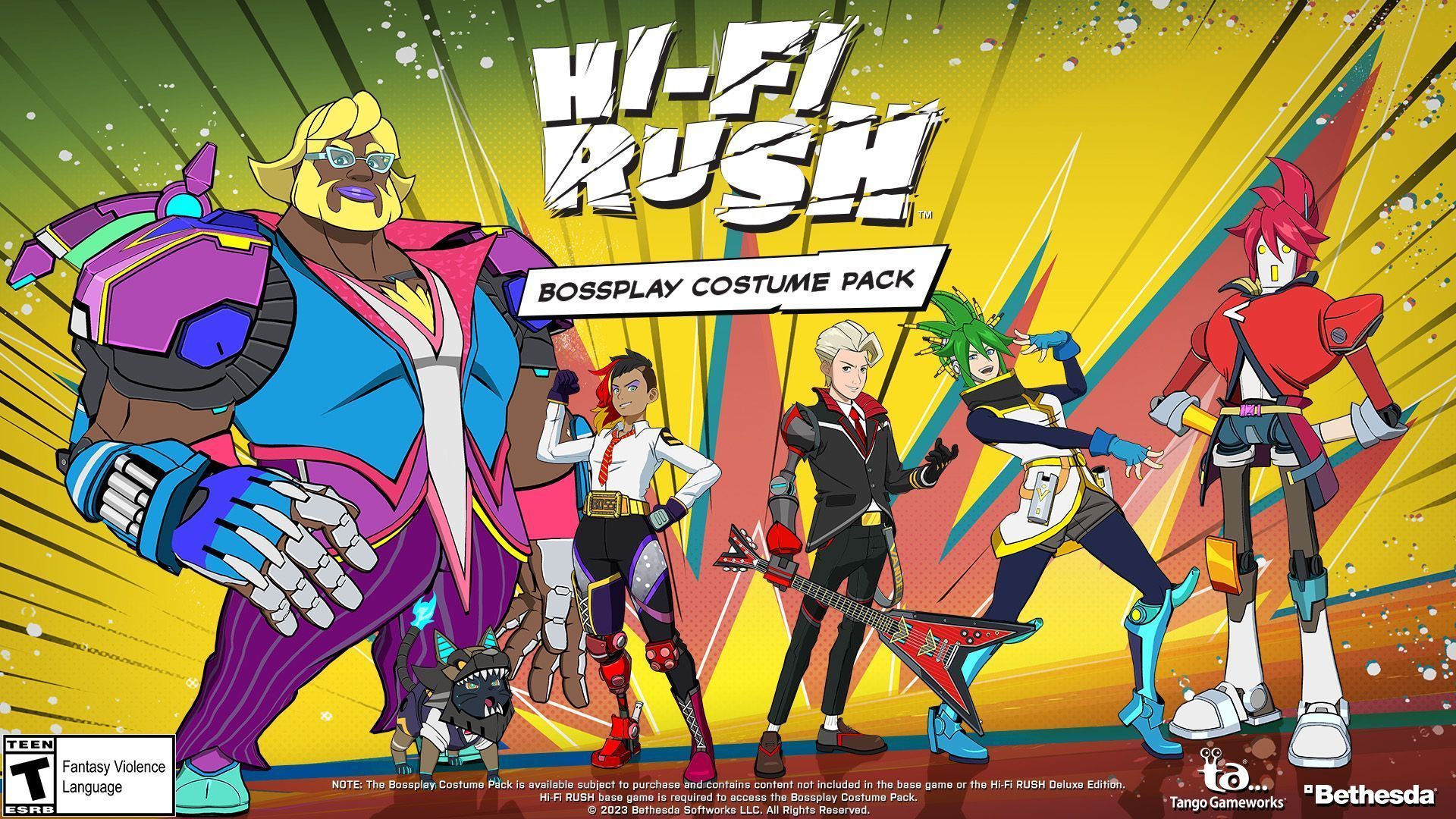 Hi Fi RUSH Fi RUSH Update 3 Is Now Live, With New Quality Of Life Features And Bug Fixes! PLUS, Chai And Co. Can Cosplay As Those Corporate Vandelay Creeps In