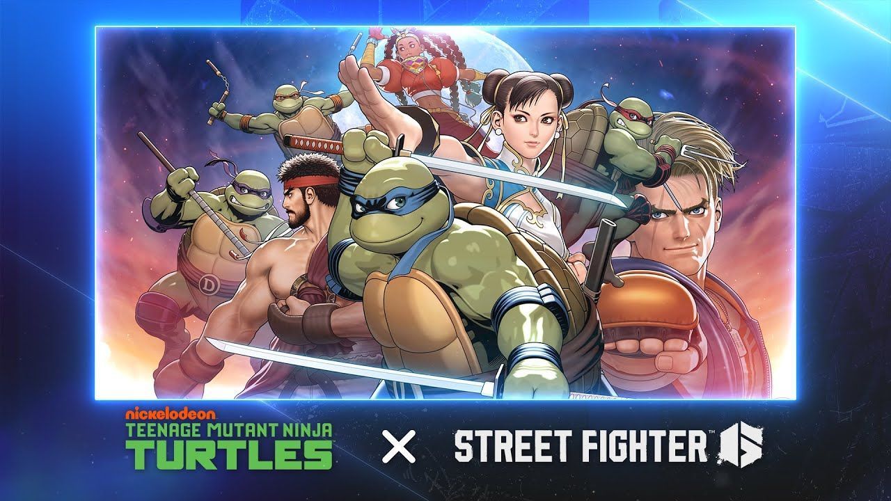 Street Fighter 6 Mutant Ninja Turtles Collaboration Trailer