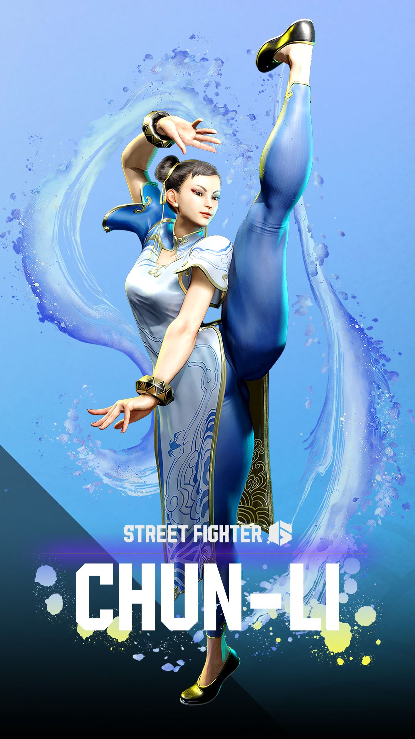 Street Fighter 6 Li Wallpaper With Monocle