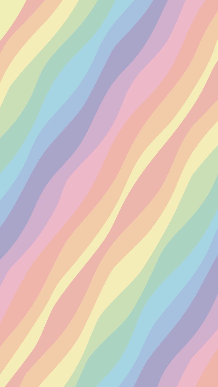 Phone Wallpaper. 'Rainbow Pastel wave'. Ideas de fondos de pantalla, Fondos de colores hd, Fondos de. Wallpaper achtergronden, Achtergrond iphone, Achtergronden - 