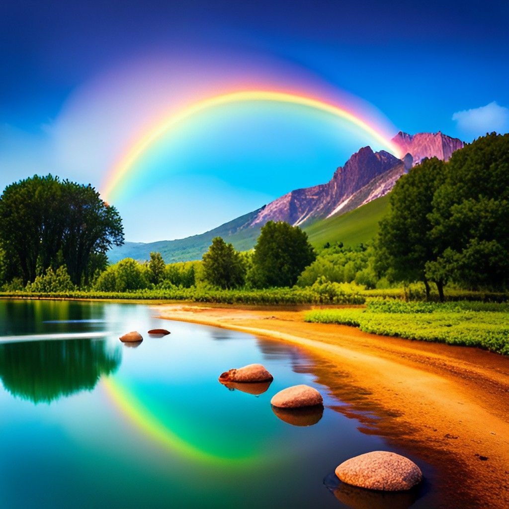 Clear rainbow Wallpaper Download - 