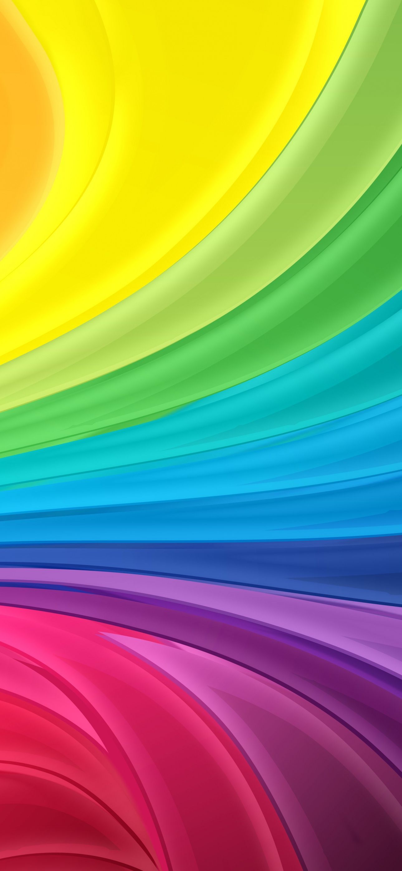 Rainbow colors Wallpaper 4K, Colorful, Multicolor, Waves - 